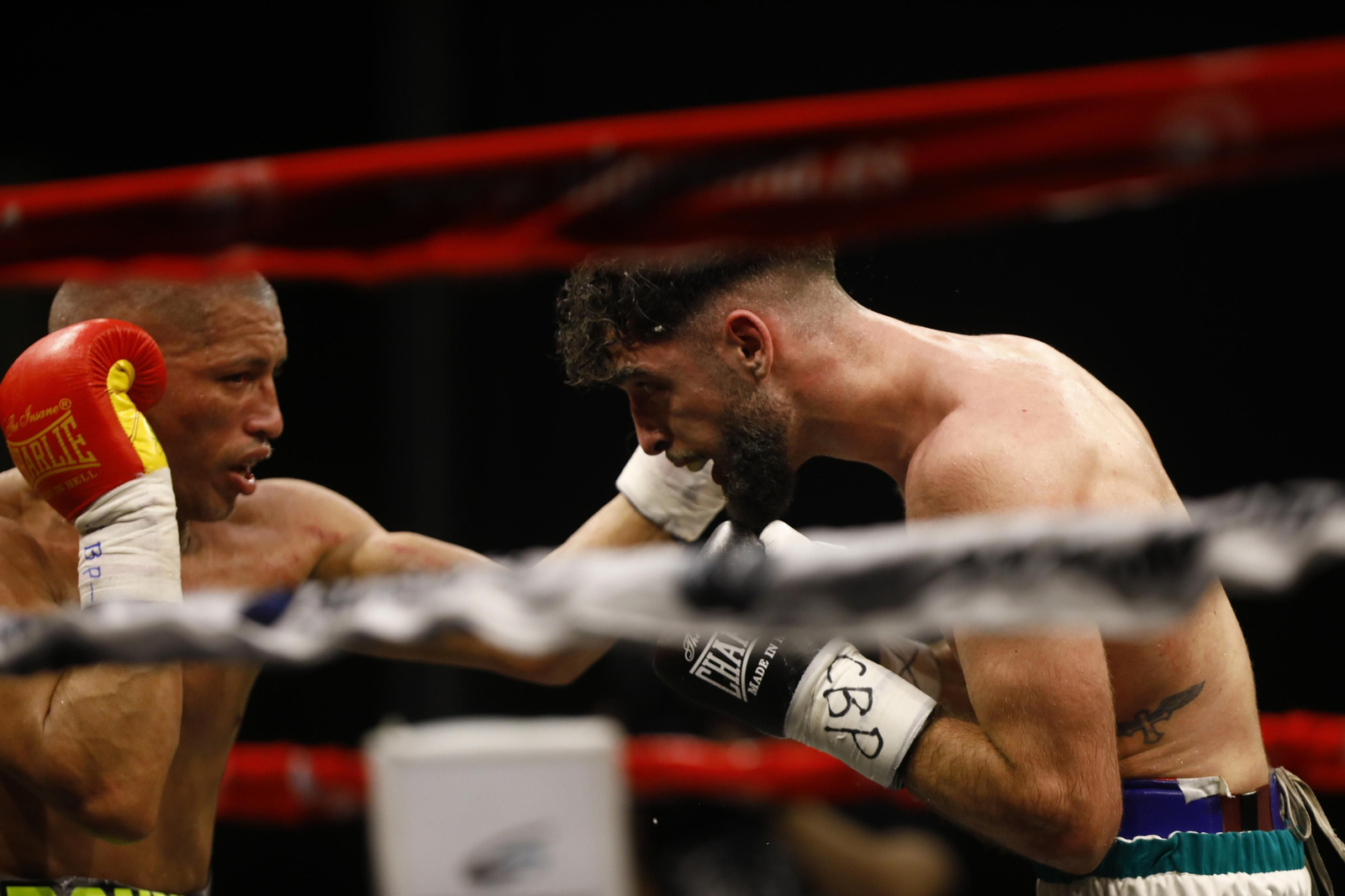 Las imágenes del combate entre José Luis Navarro Jr y Ronny Landaeta en Córdoba