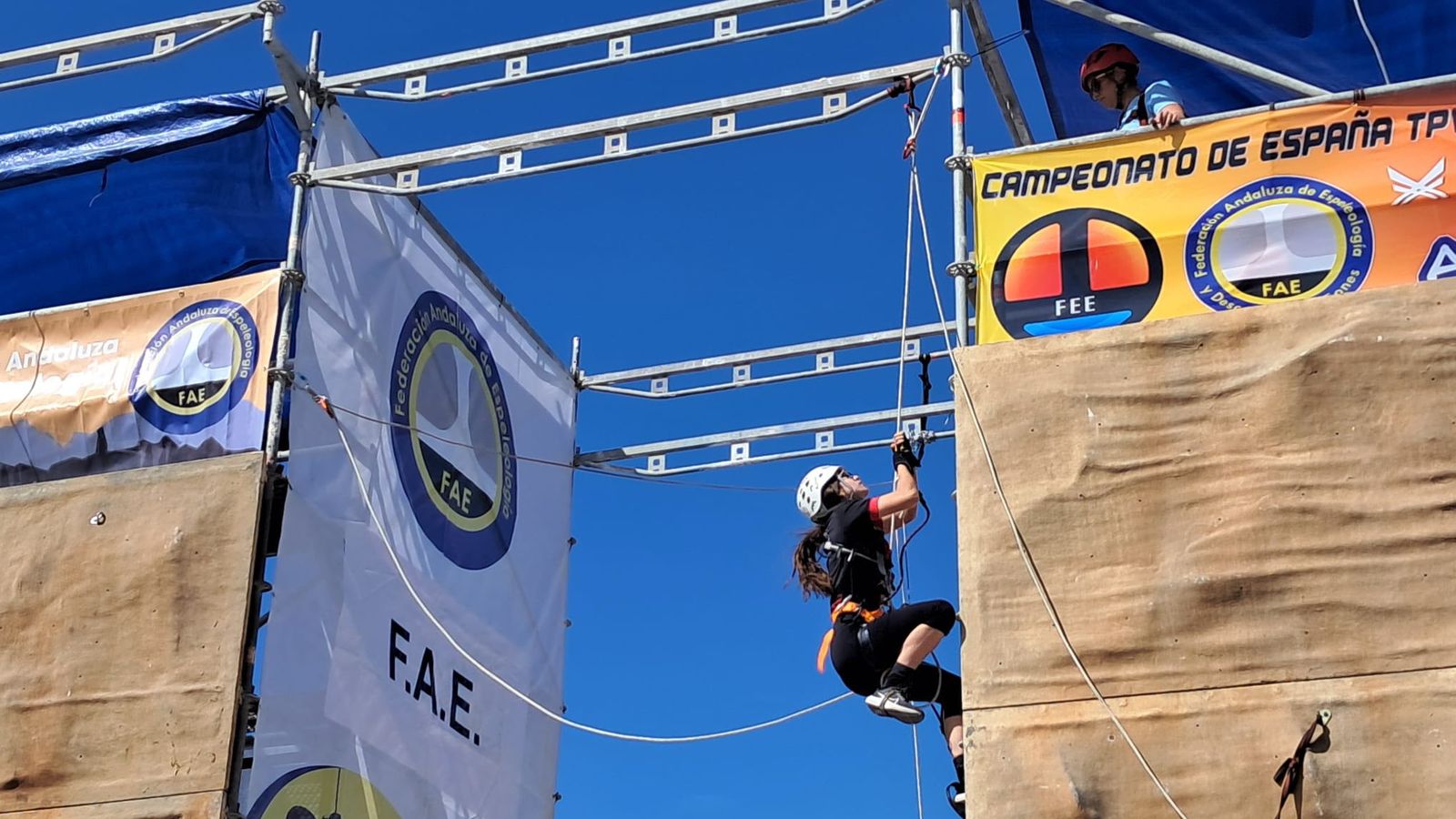Participación del grupo en el campeonato de España de TPV en Espeleología.