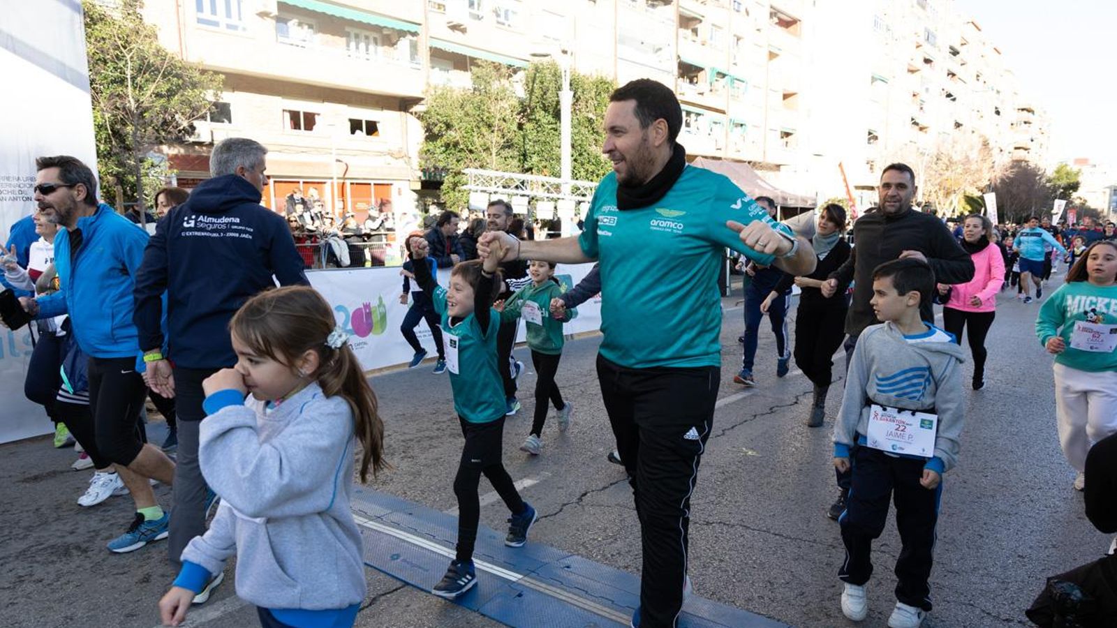 En imágenes: Los niños y niñas de los colegios de Jaén, protagonistas de la San Antón Escolar