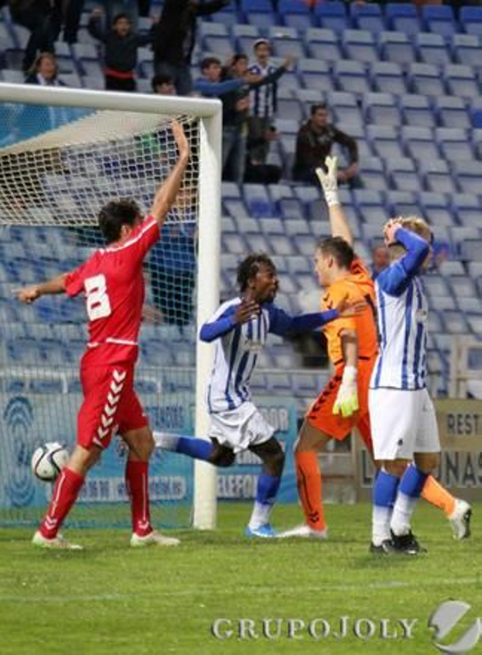 Las imágenes del Recre-Murcia
