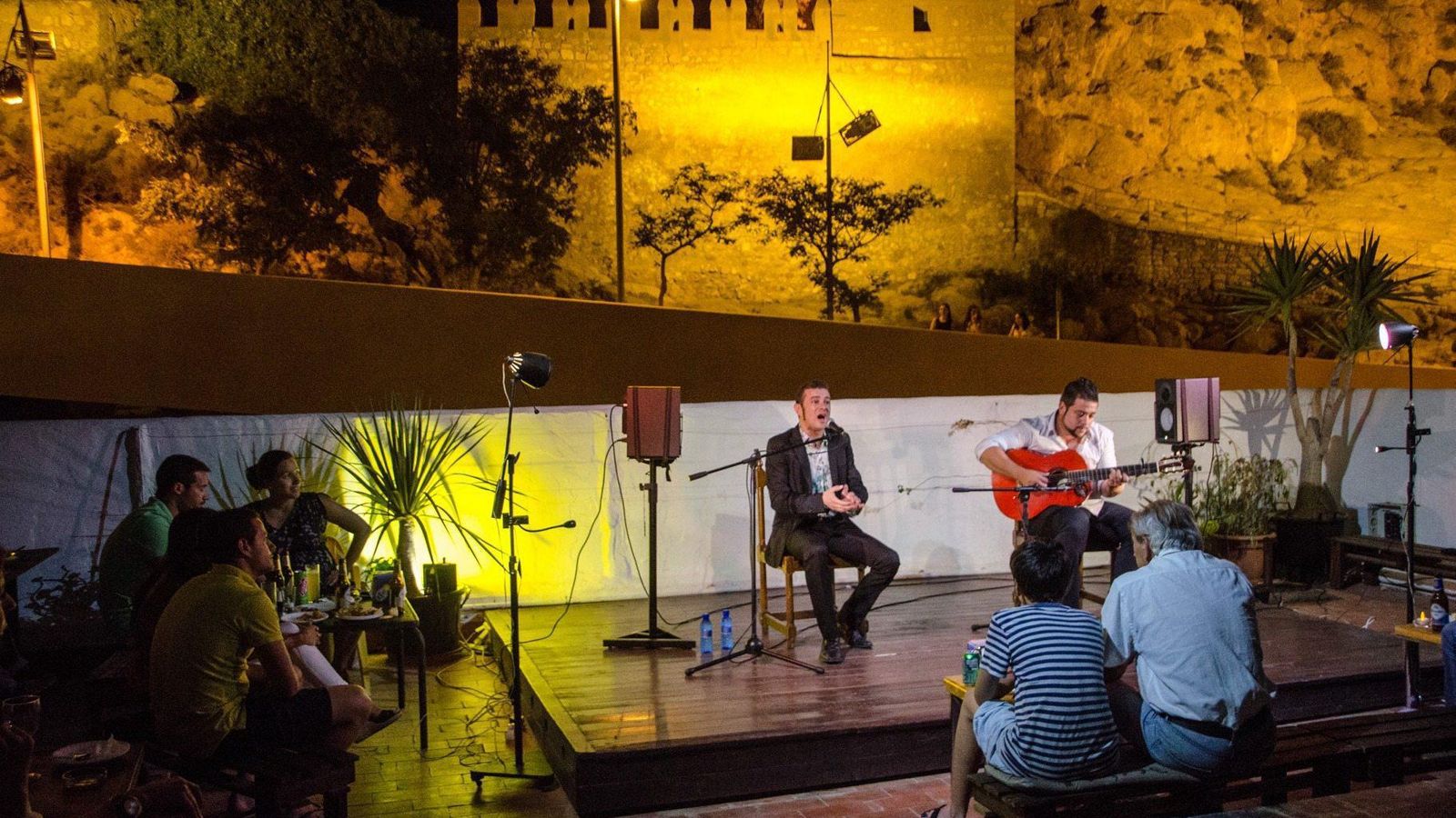 Una de las actuaciones flamencas llevadas a cabo en La Guajira.