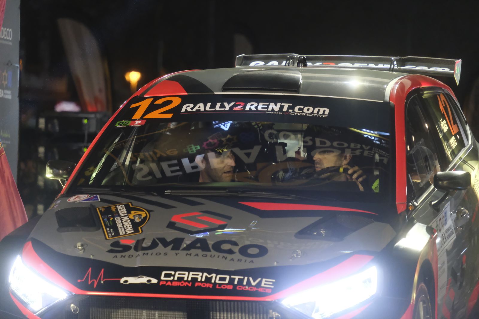 Así ha sido la ceremonia de salida del Rallye Sierra Morena 2023