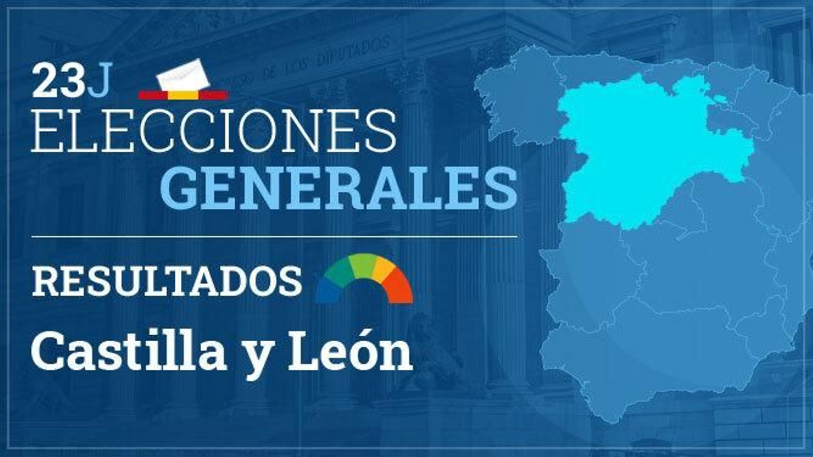 Resultados elecciones generales Castilla y León  2023