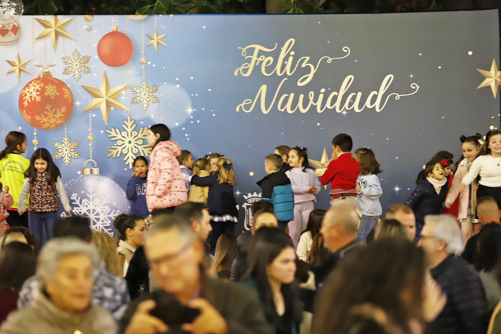 Imágenes del mercado navideño de la Plaza de las Monjas