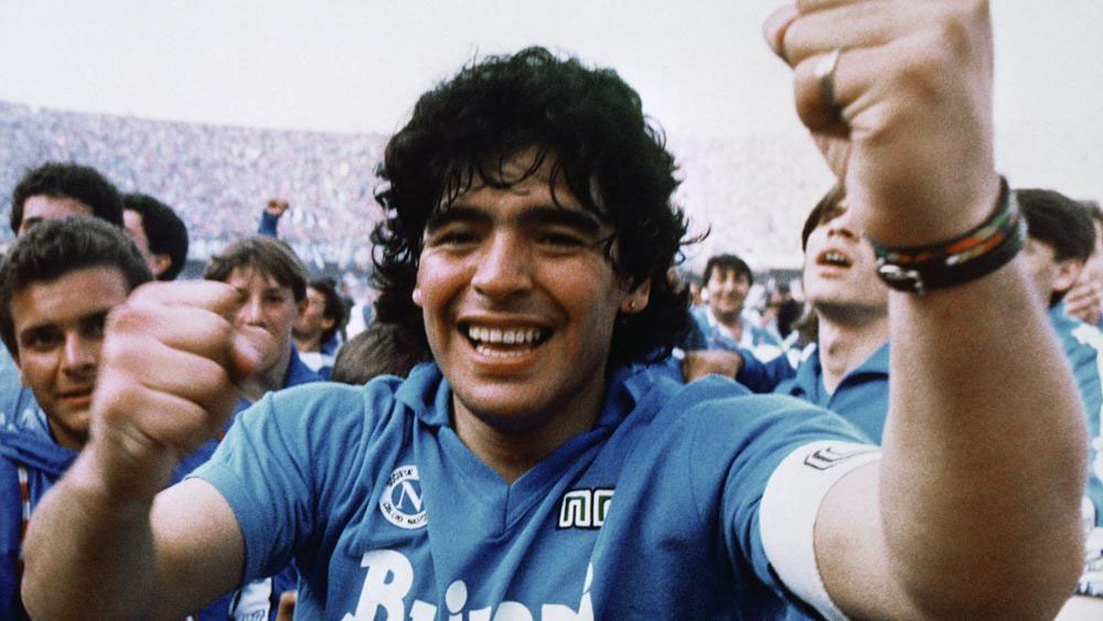 Una imagen del documental sobre Diego Maradona.