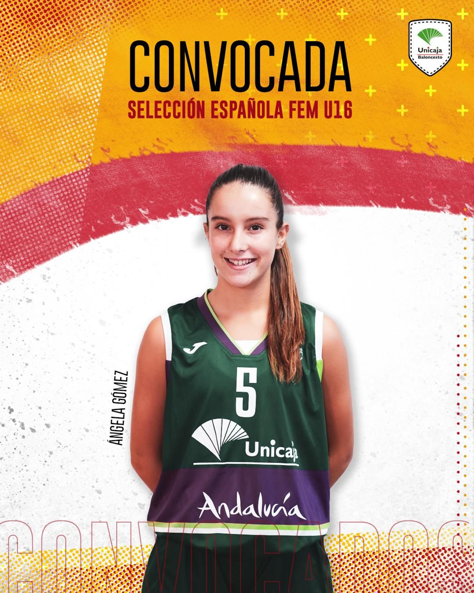Ángela Gómez, preseleccionada para el Europeo sub 16.