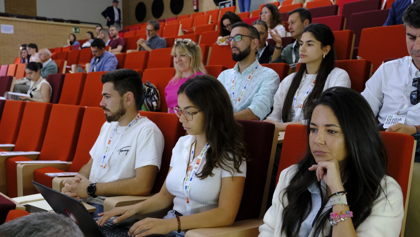 Imágenes de las jornadas sobre invernaderos de Hortispaña en la Universidad de Almería