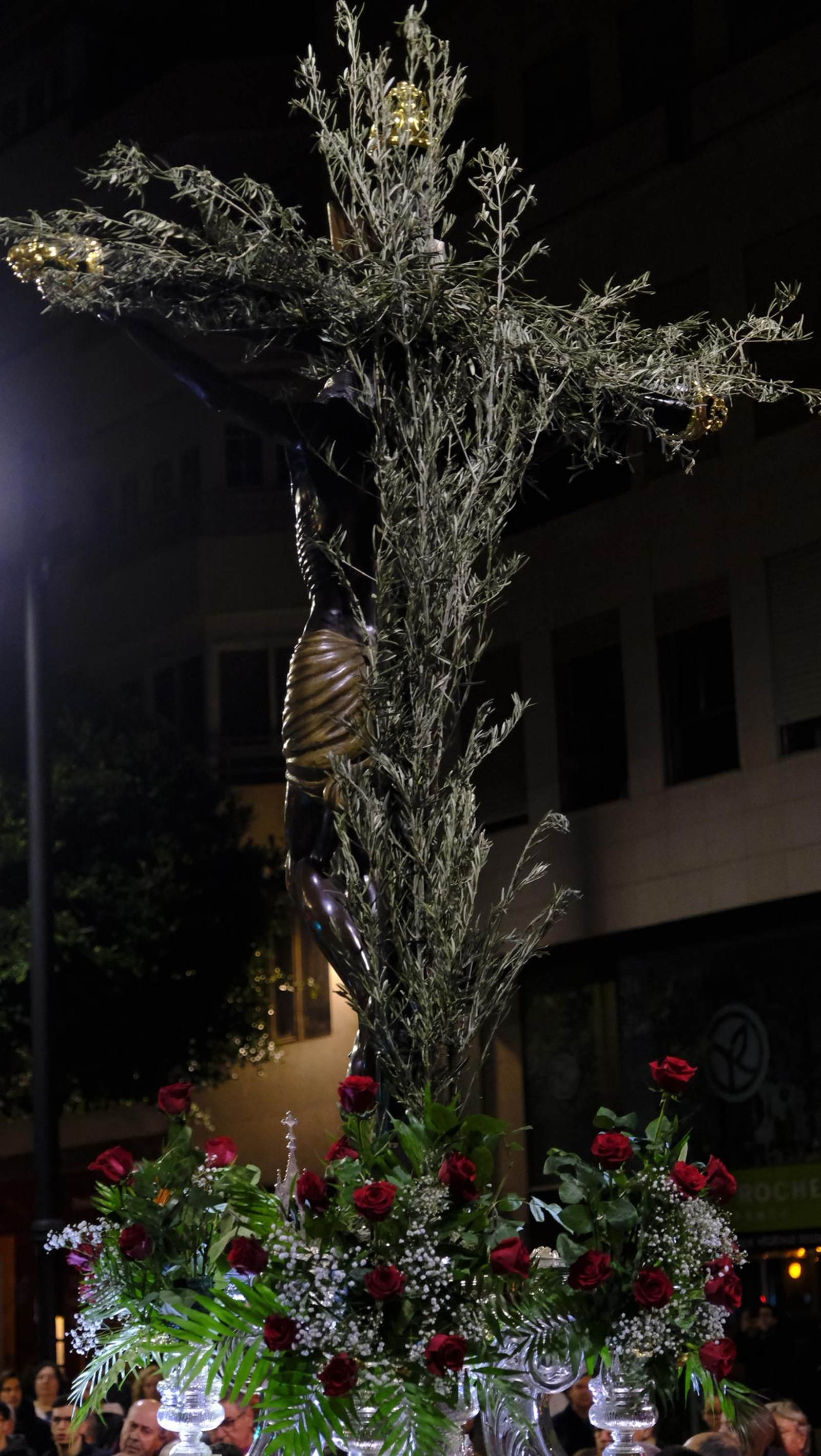 Las imágenes del Vía Crucis del Cristo de la Escucha