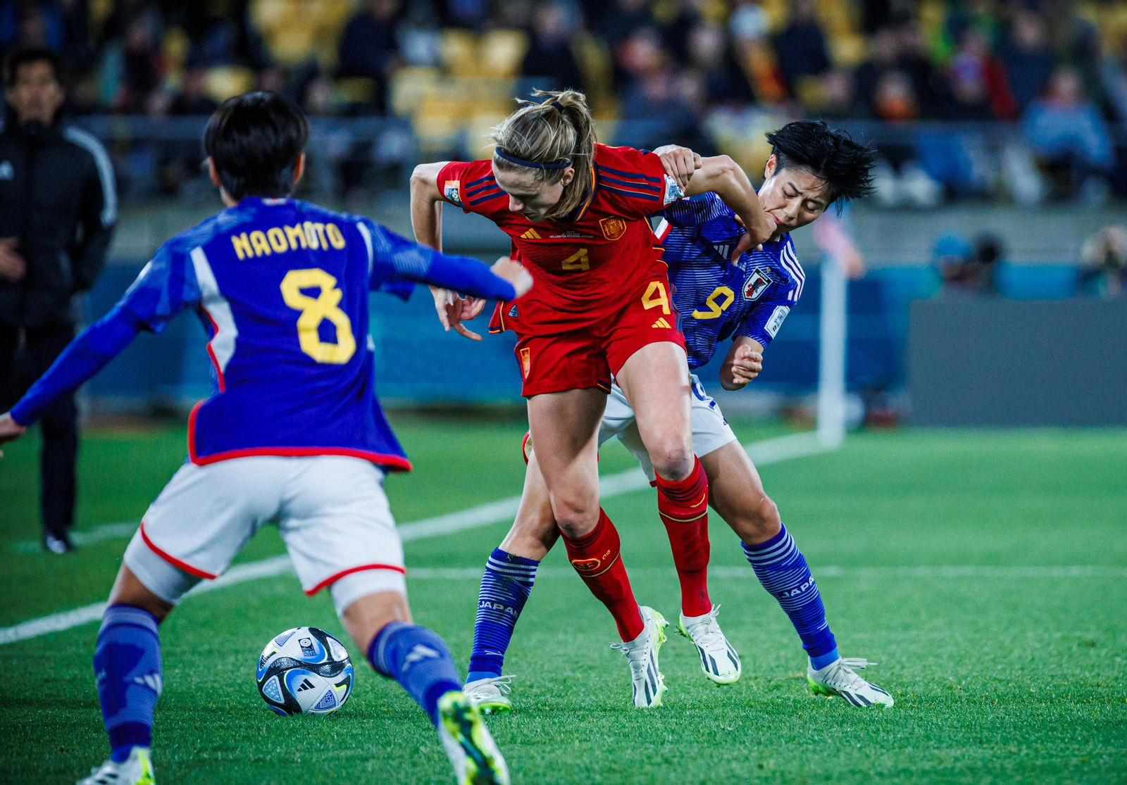 Las fotos de la goleada de Japón a España