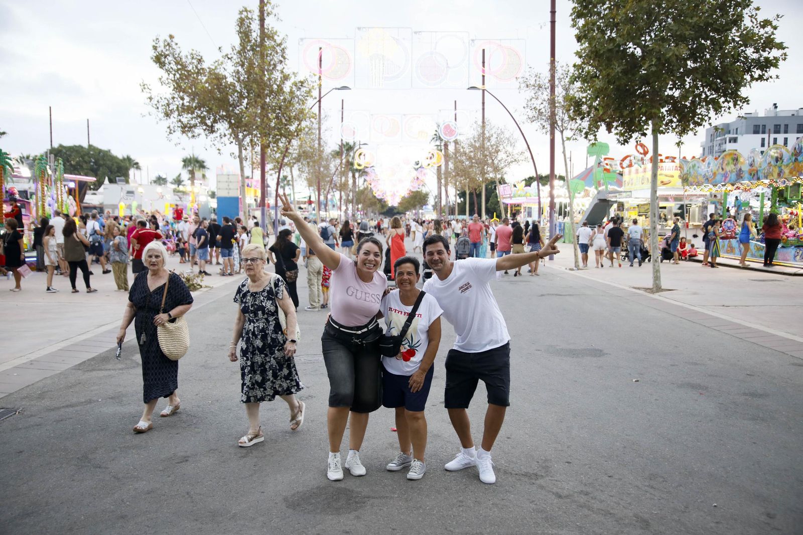 Las imágenes del lunes en la Feria de Almería sin ruidos