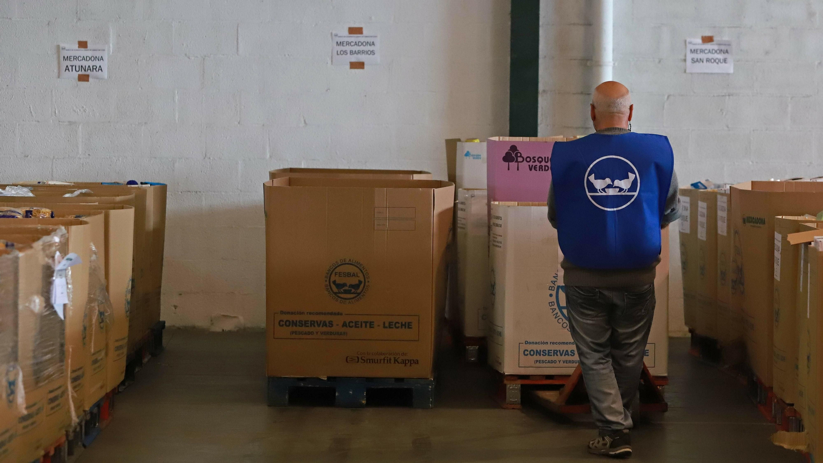 Las mejores fotos de la Gran Recogida de El Banco de Alimentos en el Campo de Gibraltar