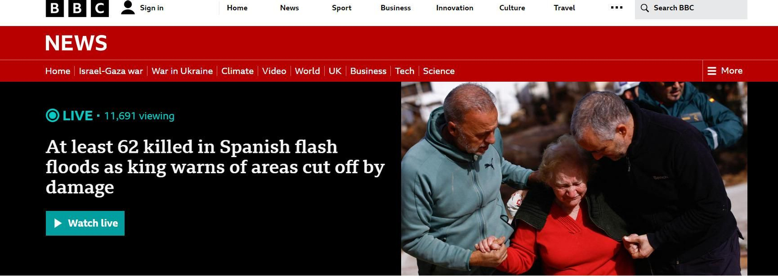 Cobertura informativa de la BBC Cobertura informativa de la BBC