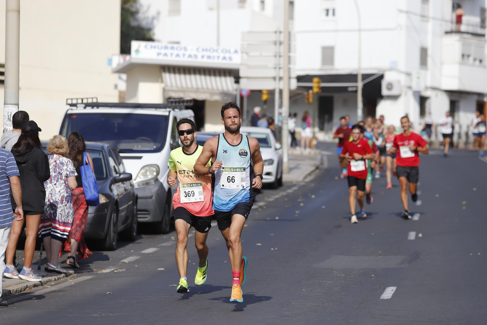 Las imágenes de la vuelta a Huelva de atletismo