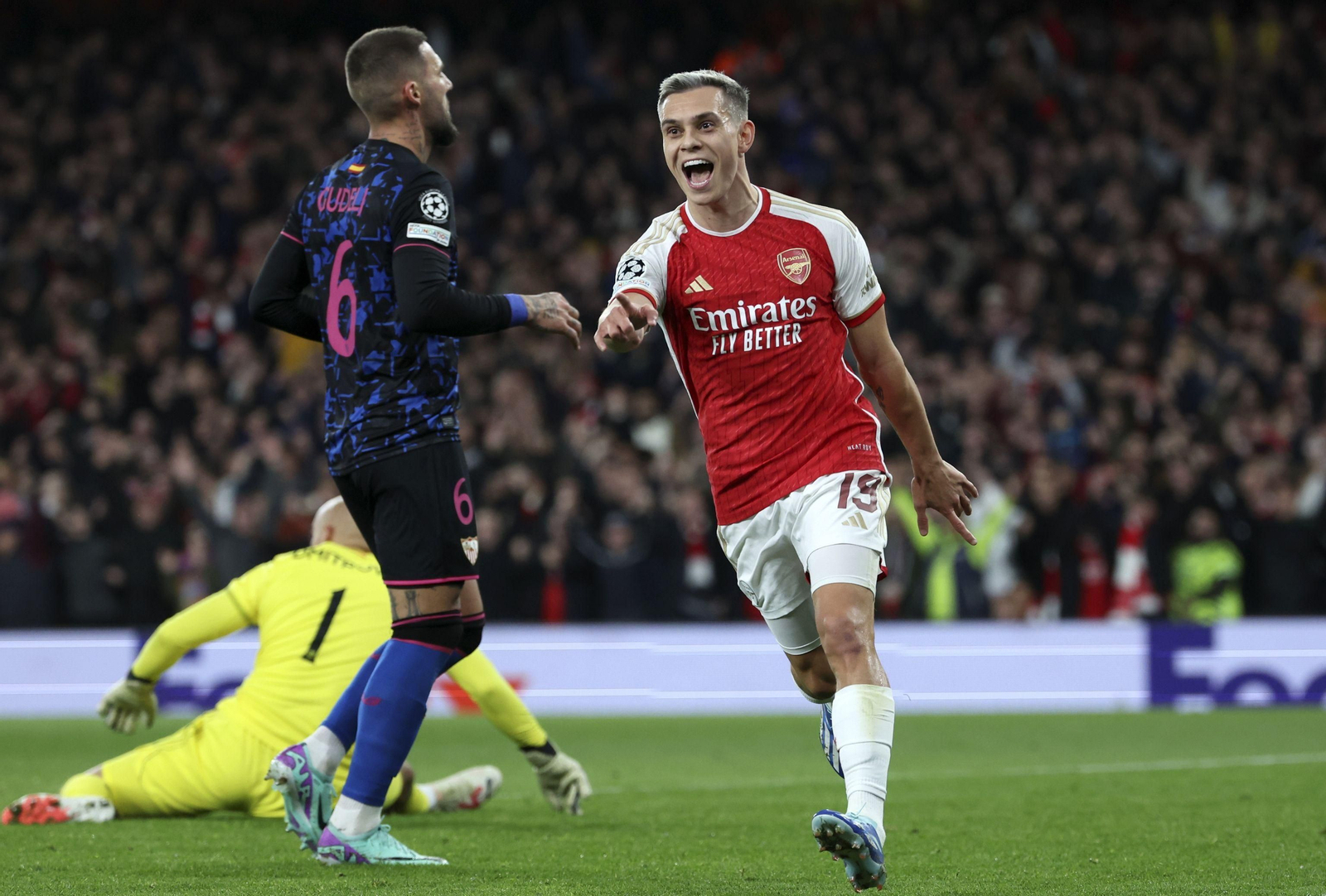 Las fotos del Arsenal-Sevilla de Champions