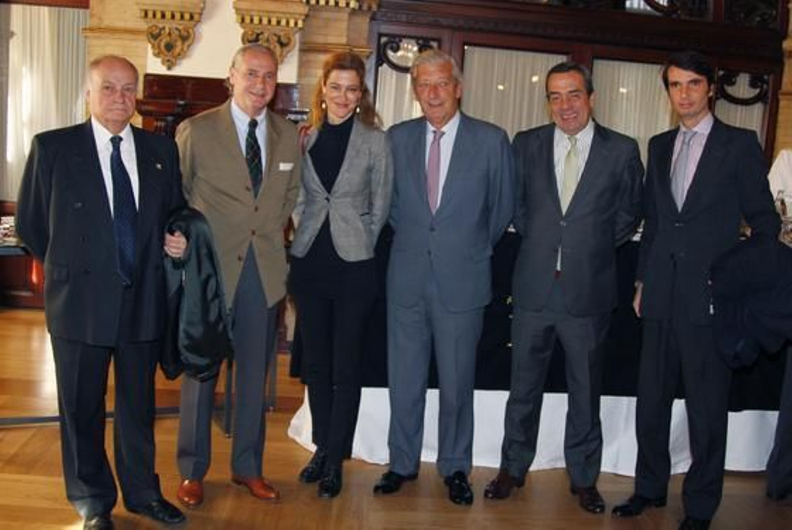 Antonio Rodríguez de la Borbolla, Leonardo Rodríguez de la Borbolla, María Laffitte, Javier Maza, Alberto Yarte y Juan Salas.

Foto: Juan Carlos Vazquez y Victoria Garcia