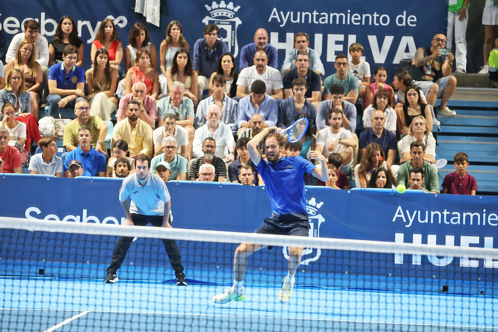 Imágenes de la final masculina de la Copa del Rey de tenis entre Daniil Medvedev y Alejandro Davidovich