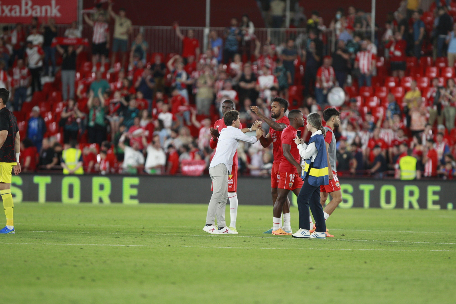 Imágenes del partido U.D. Almería-Elche C.F.
