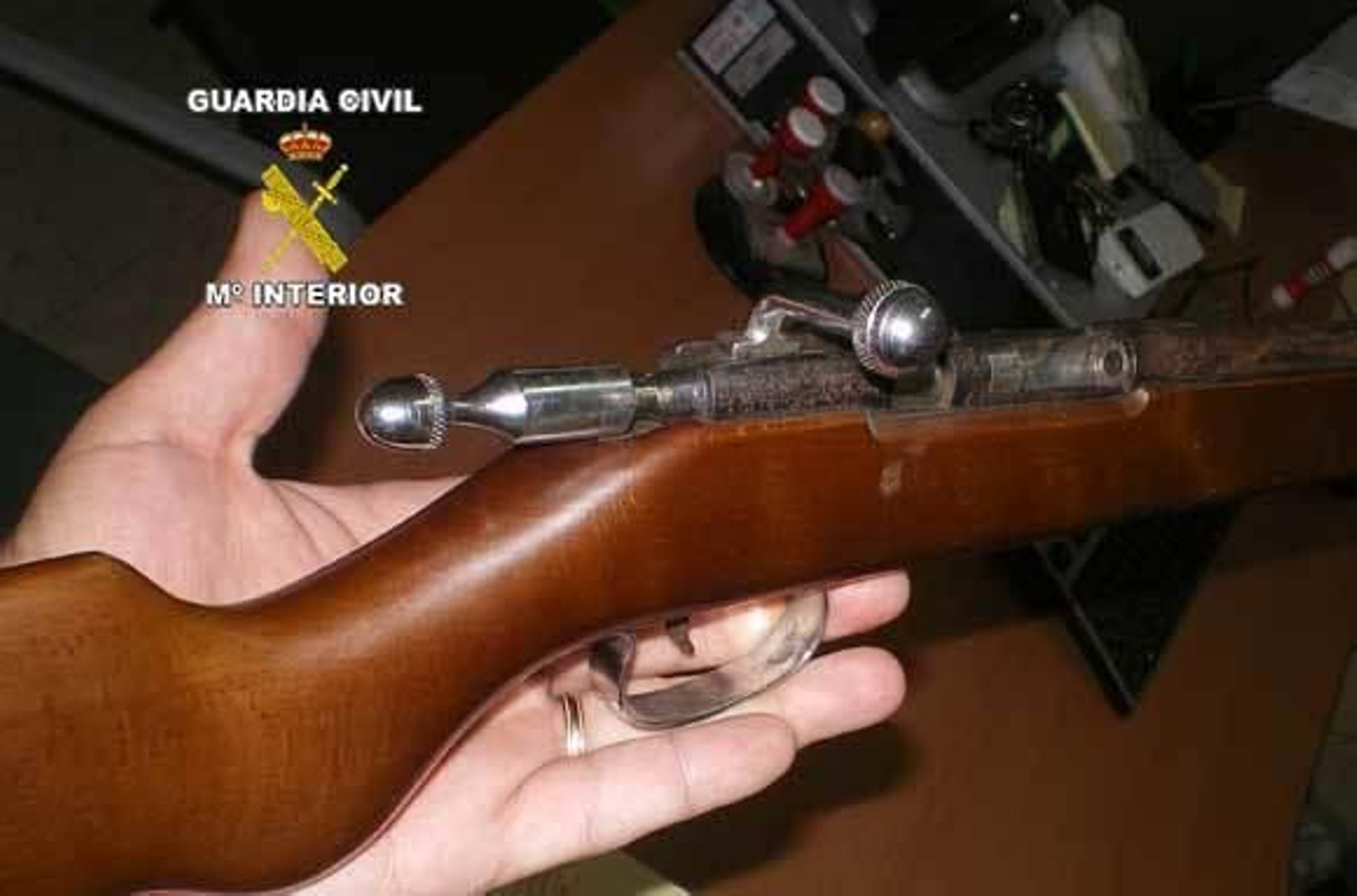 El condenado poseía un arma sin licencia