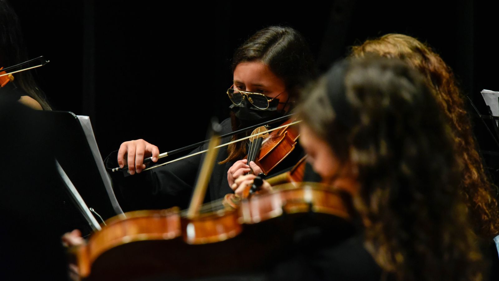 Las fotos del concierto de La Joven Orquesta Sinfónica de La Línea