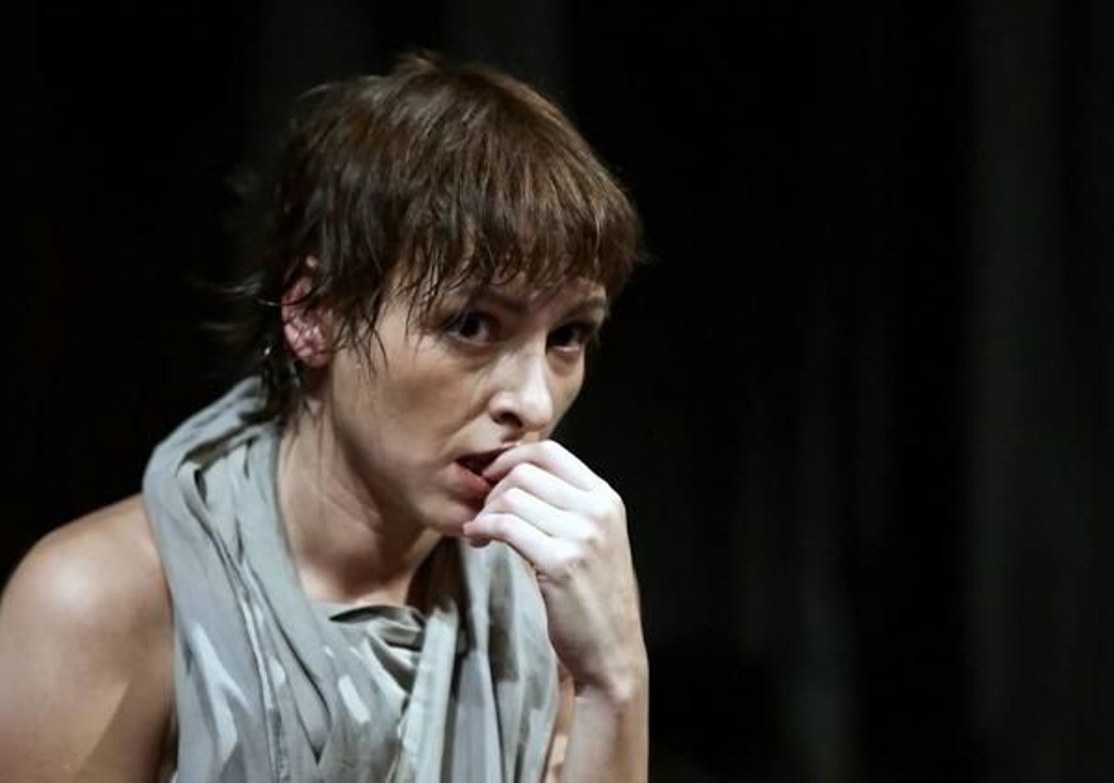 Esperanza Pedreño, en la escena del Falla