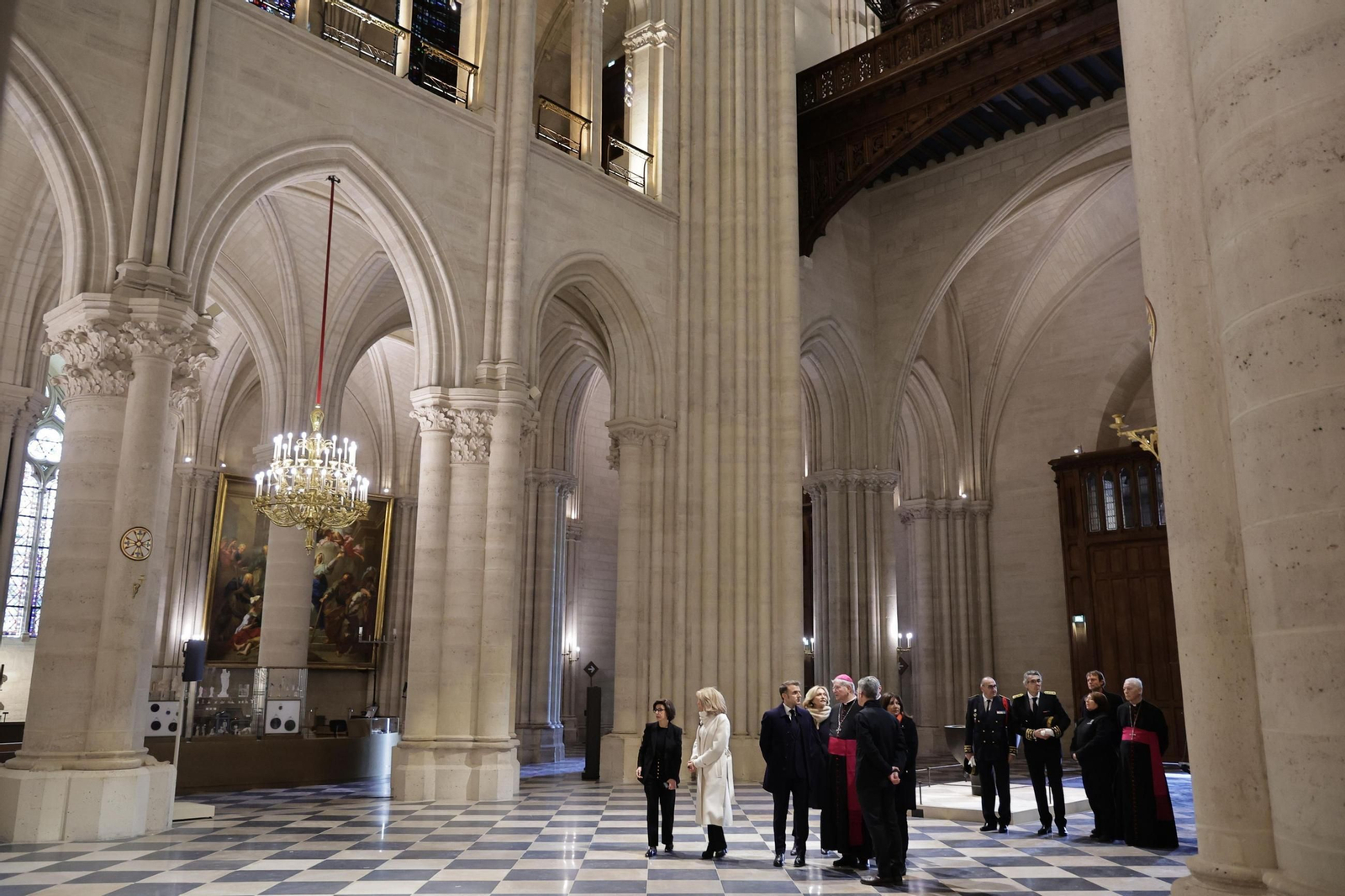 Así es el nuevo interior de Notre Dame tras la restauración Así es el nuevo interior de Notre Dame tras la restauración