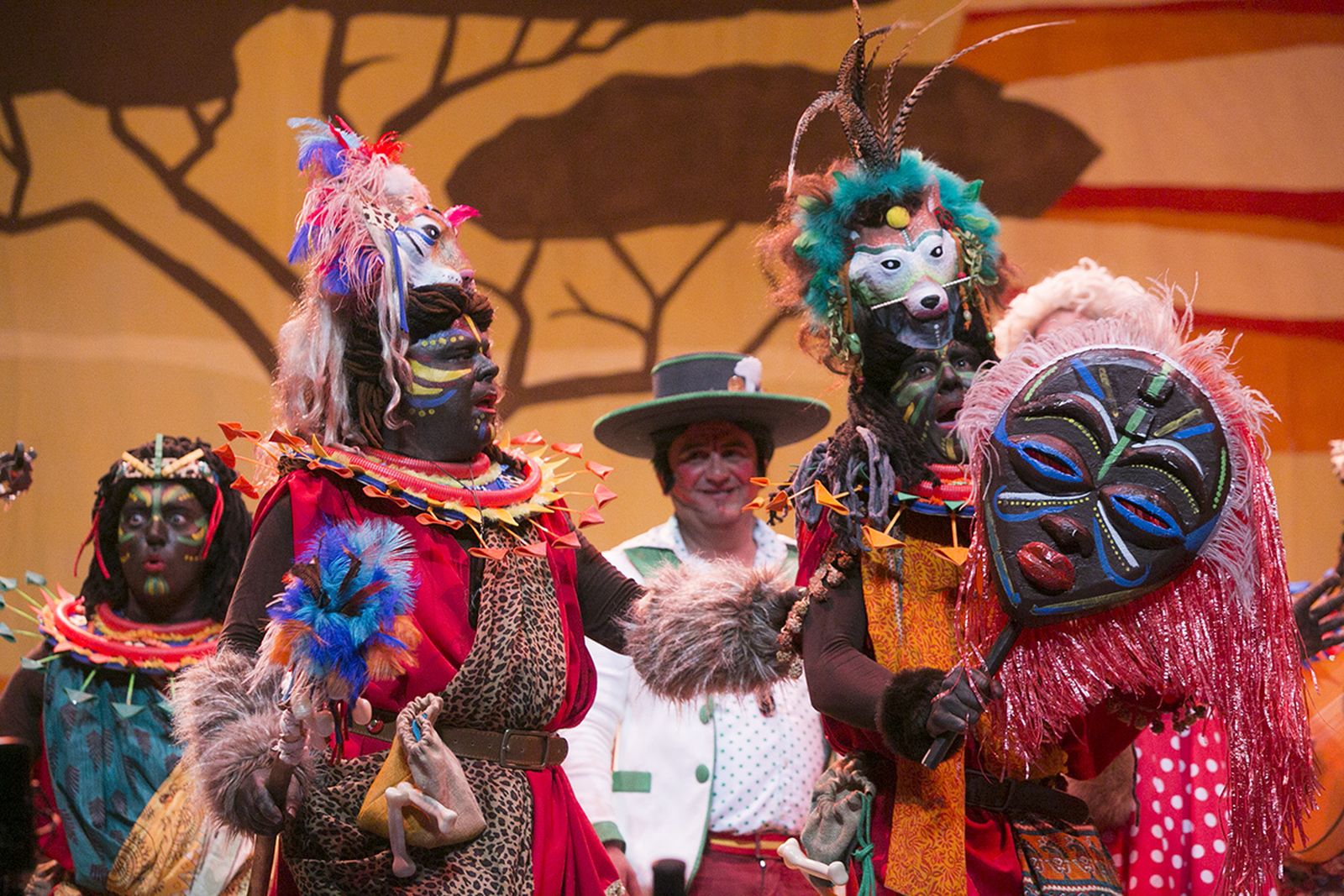 La final del Carnaval Colombino, en imágenes