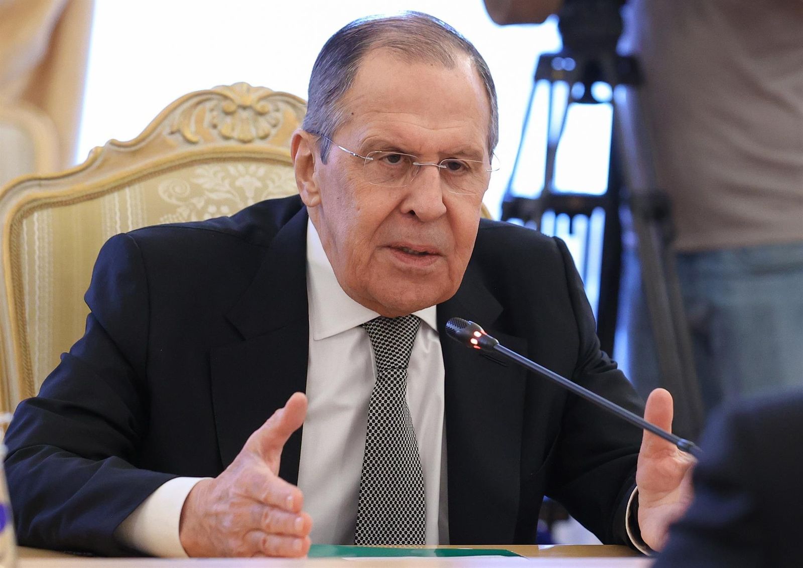 El ministro ruso de Asuntos Exteriores, Sergei Lavrov