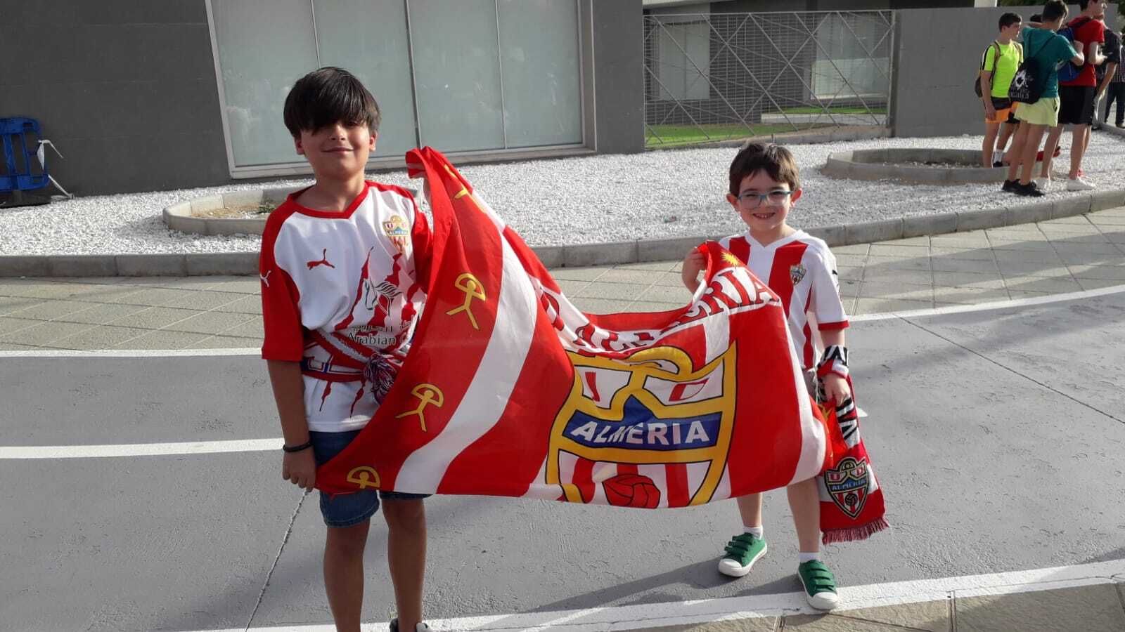 Aficionados del Almería.