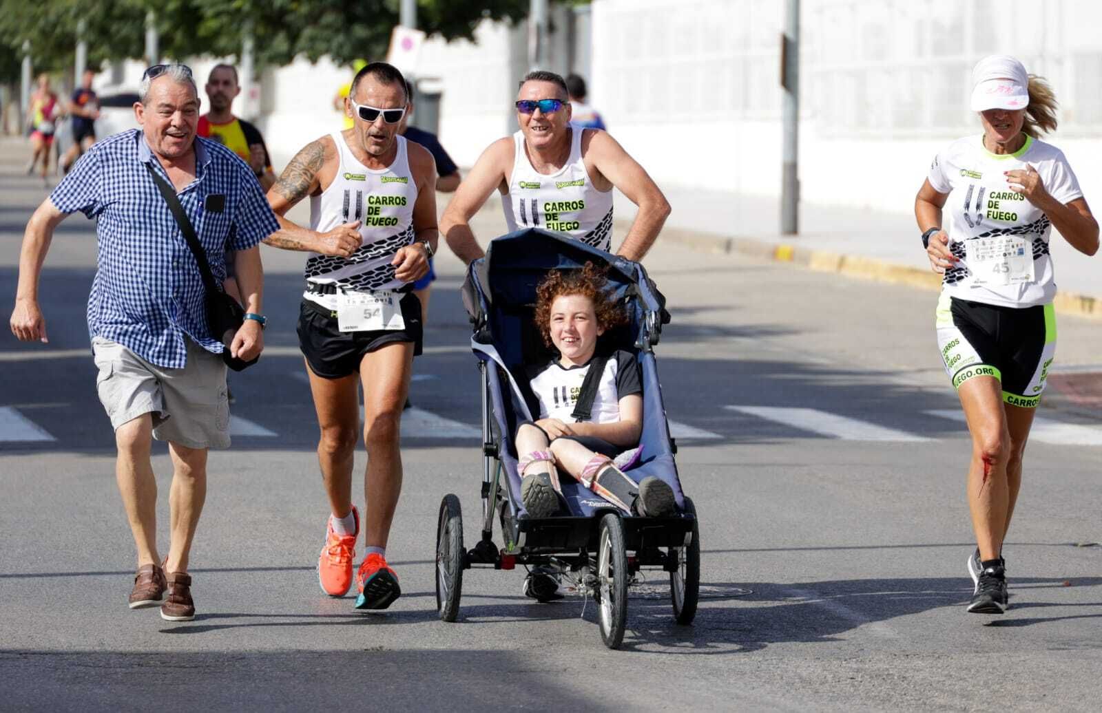 Las imágenes de la carrera Ruta 091 Kilómetros Solidarios celebrada en San Fernando