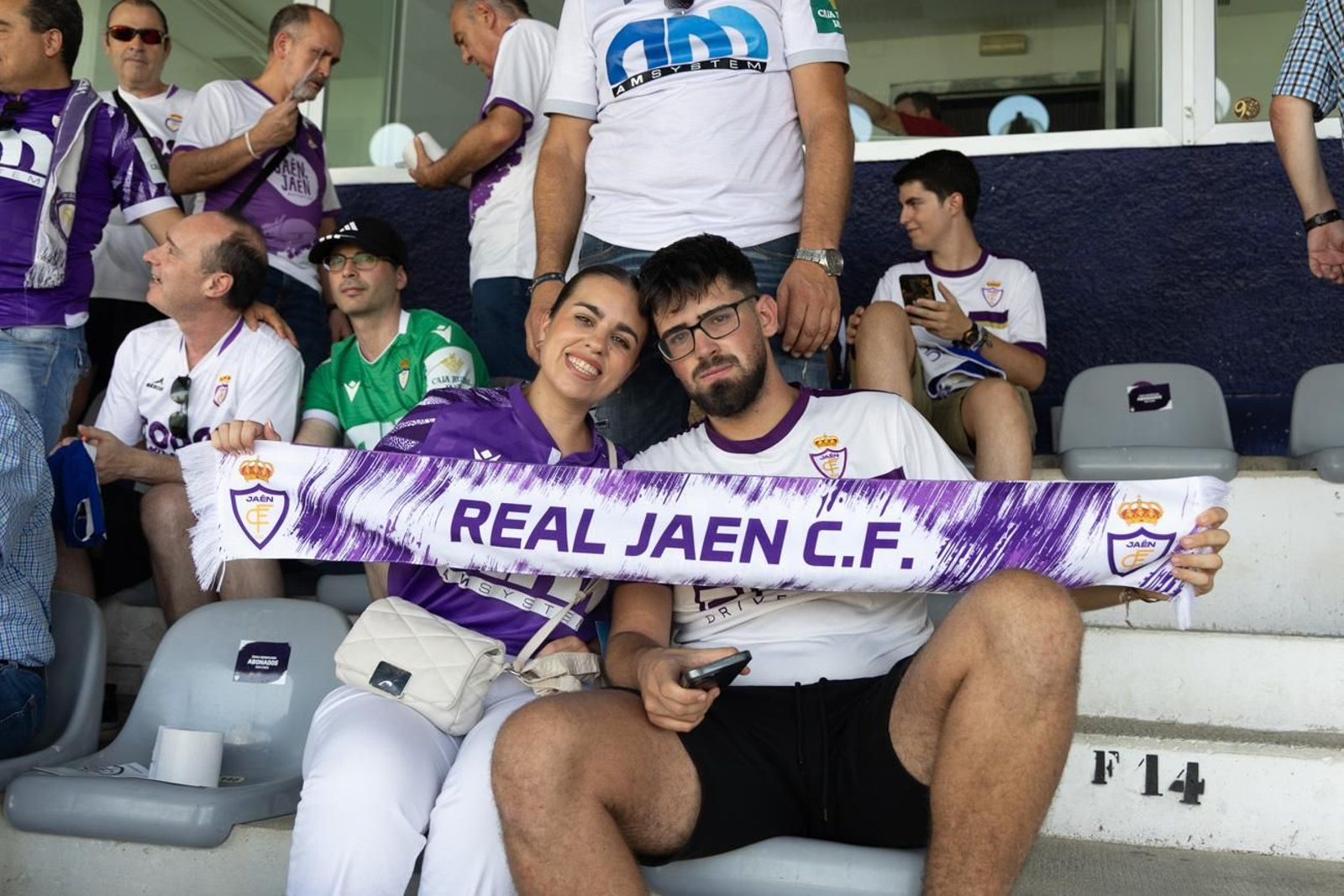 Las mejores imágenes del partido Real Jaén- Atlético Central
