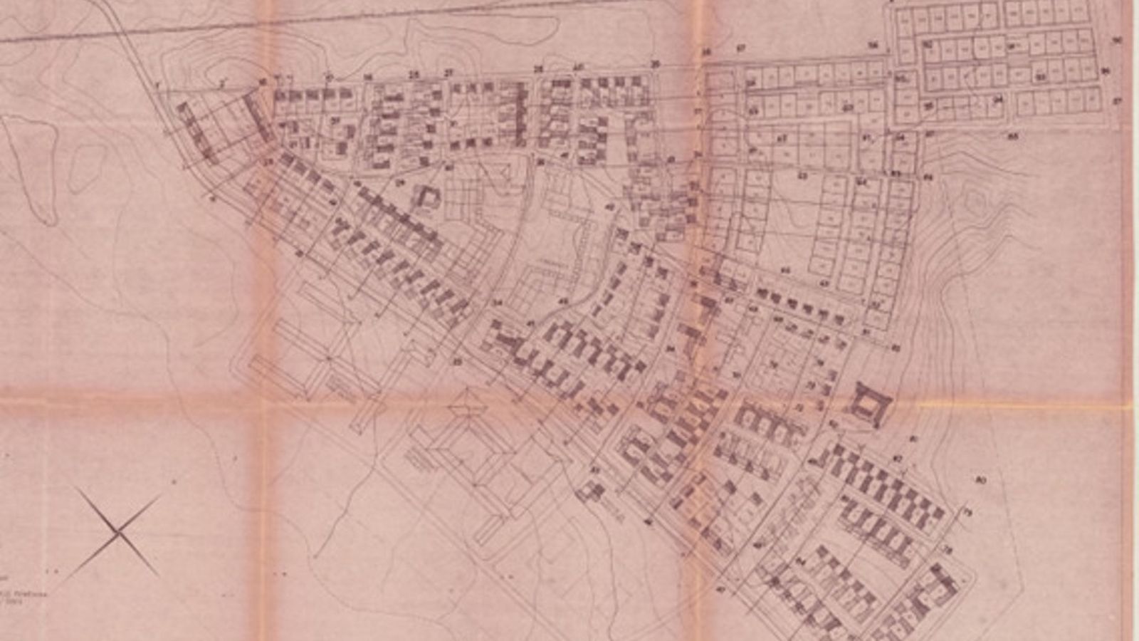 Diseño de Pueblo Nuevo de Castellar, de 1967.
