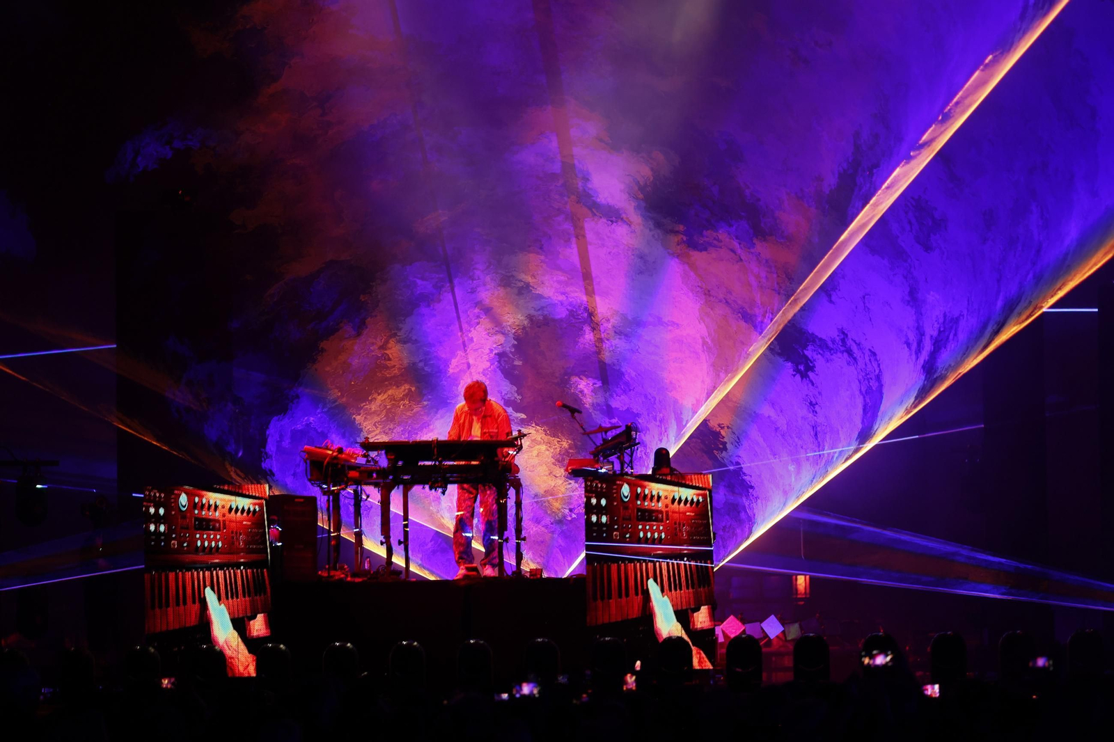 Las imágenes del concierto de Jean-Michel Jarre