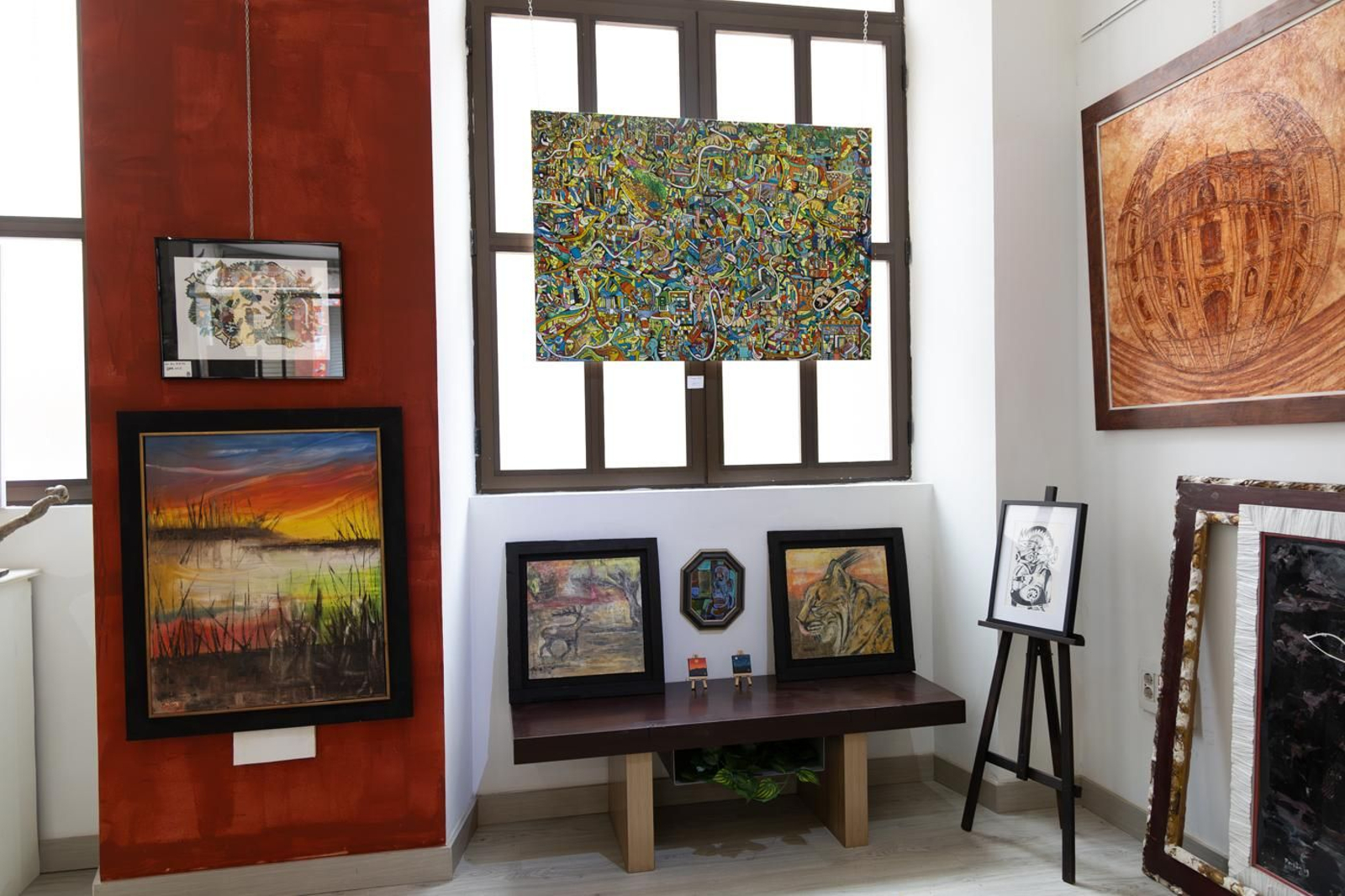 La Galería sin Nombre, un espacio de arte en el centro de la ciudad