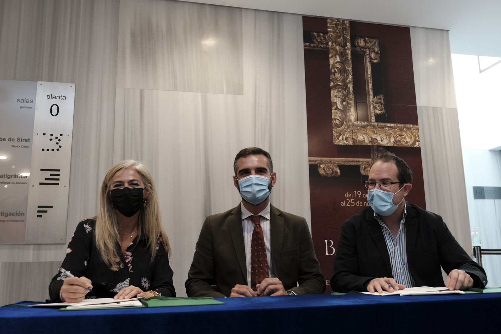 Fotogalería inauguración exposición El Marco Barroco Español. Museo de Almería.