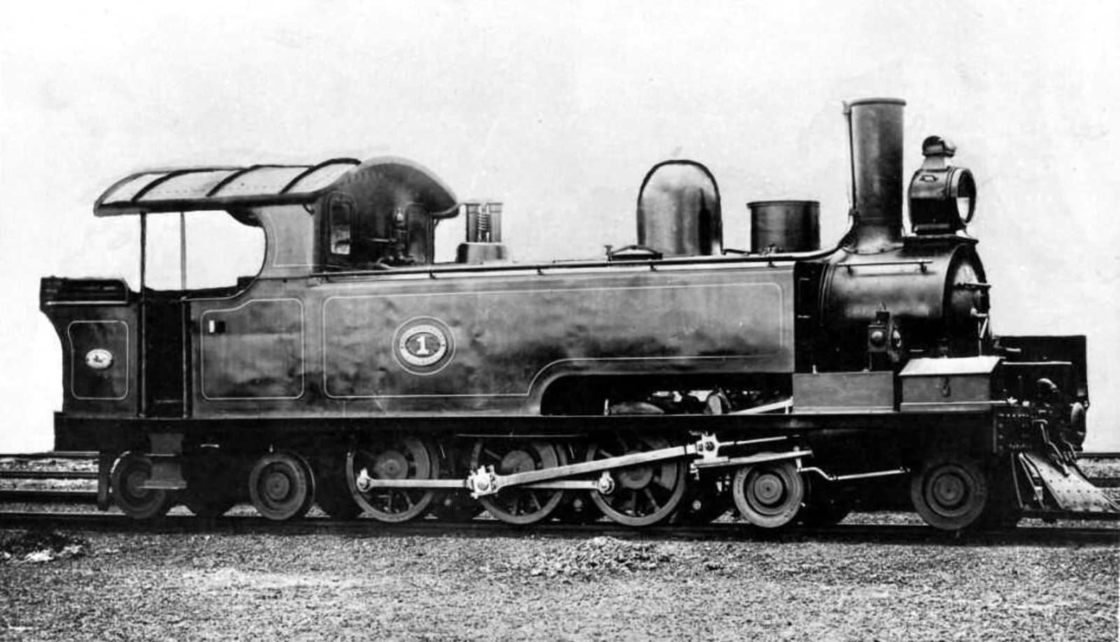 Locomotora de vapor de los años 30.