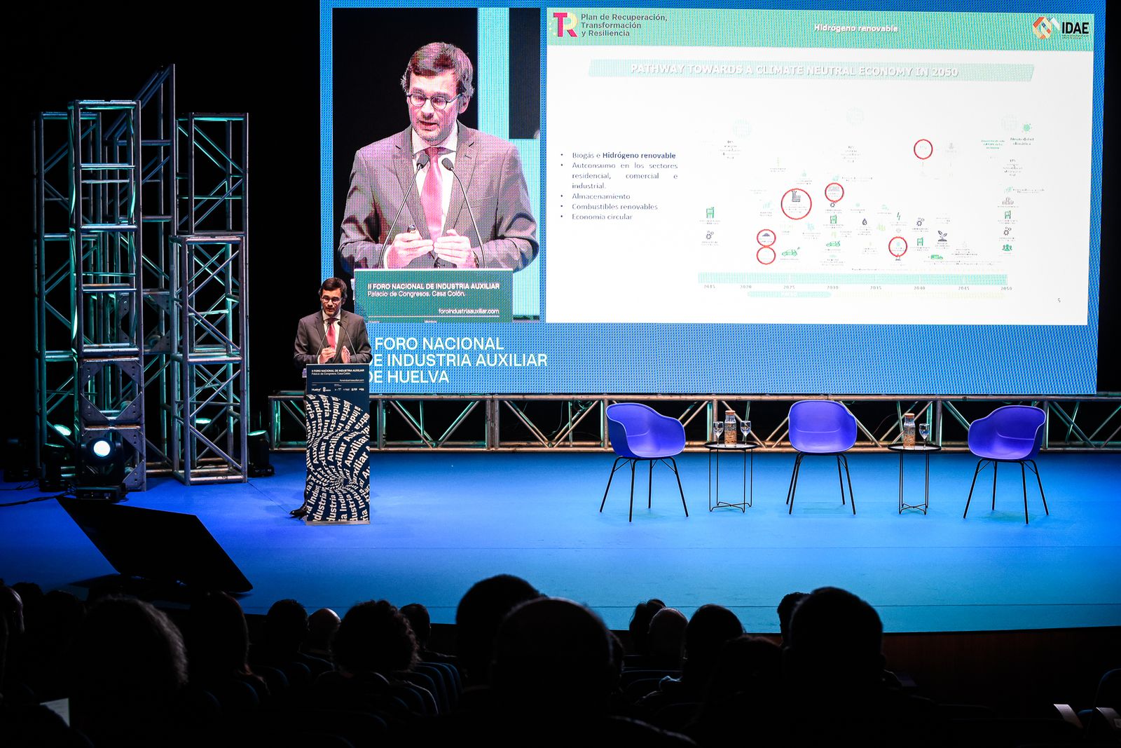 Imágenes del II Foro Nacional de la Industria Auxiliar de Huelva