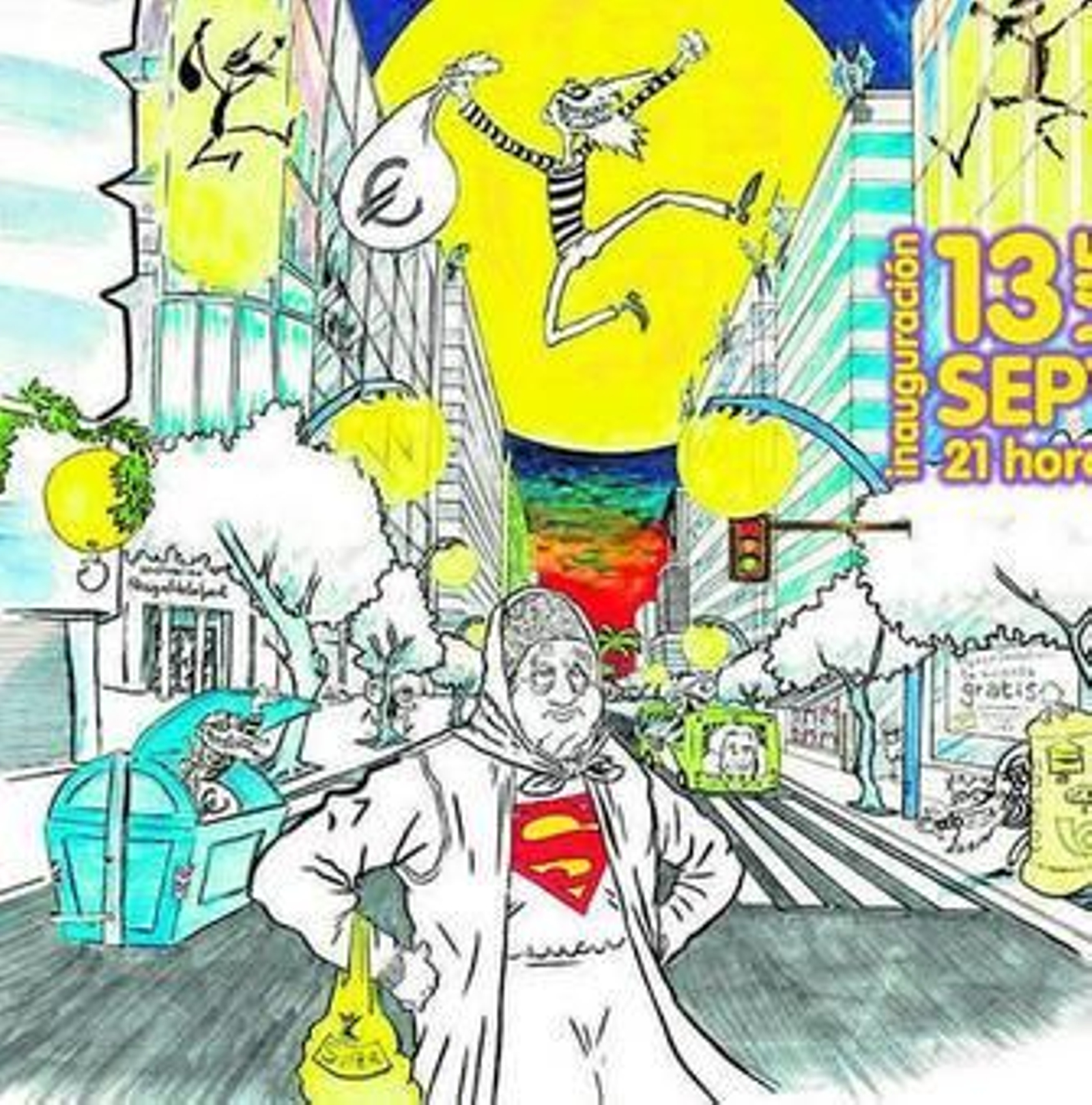 Imagen del cartel 'censurado'.