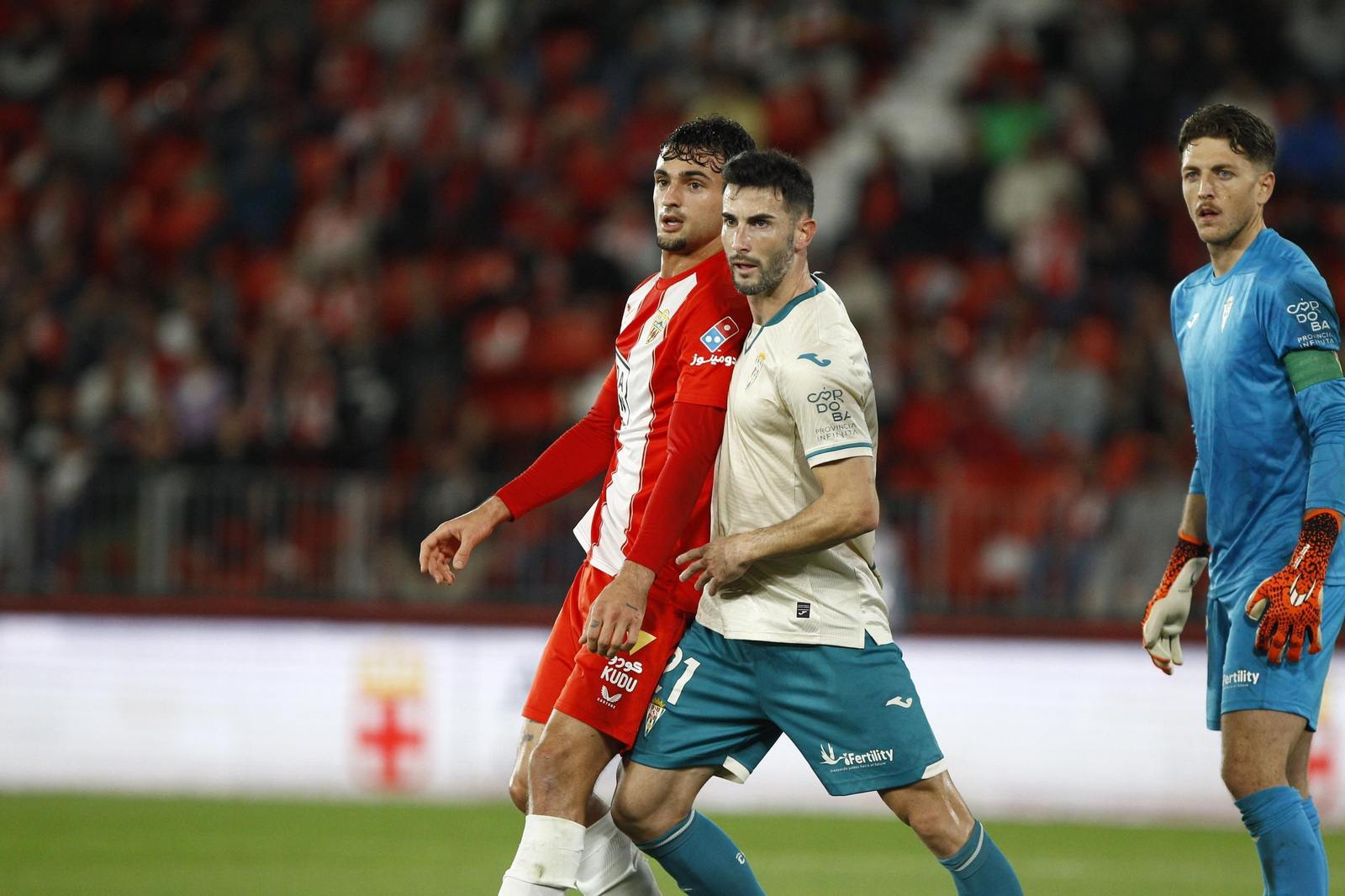 Las mejores imágenes del partido de fútbol U.D. Almería-Córdoba C.F.