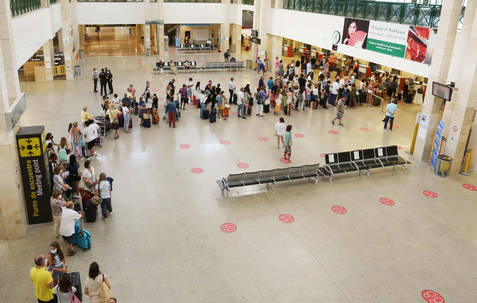 El Aeropuerto de Jerez se llena en Julio