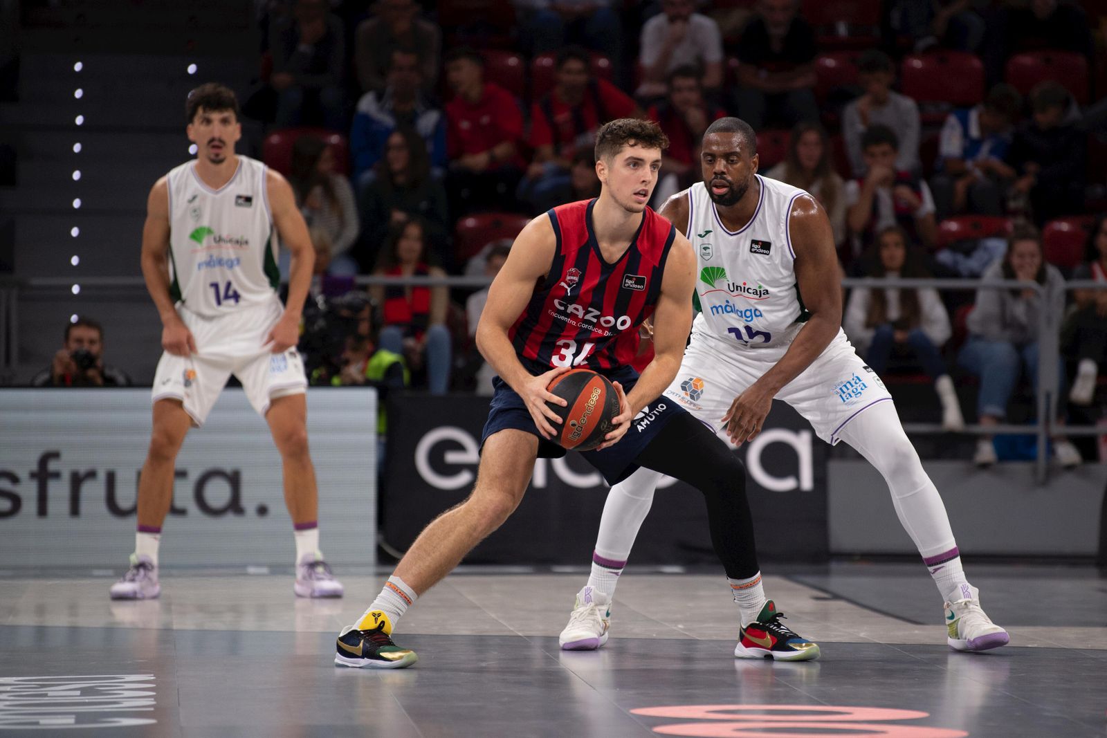 Imagen del Baskonia-Unicaja de ida.