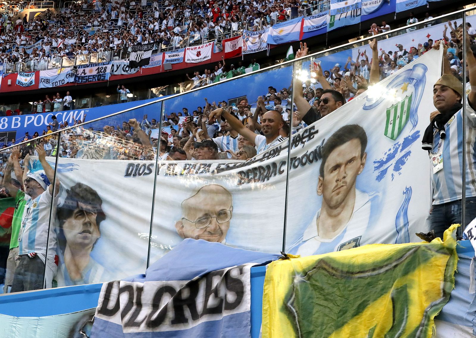 Las imágenes del Nigeria-Argentina