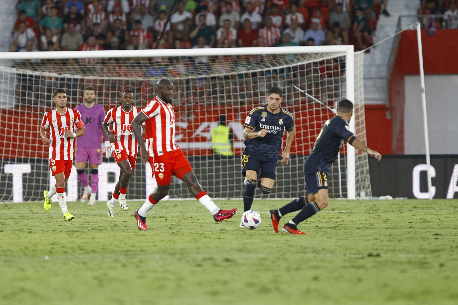 U.D. Almería-Real Madrid en imágenes