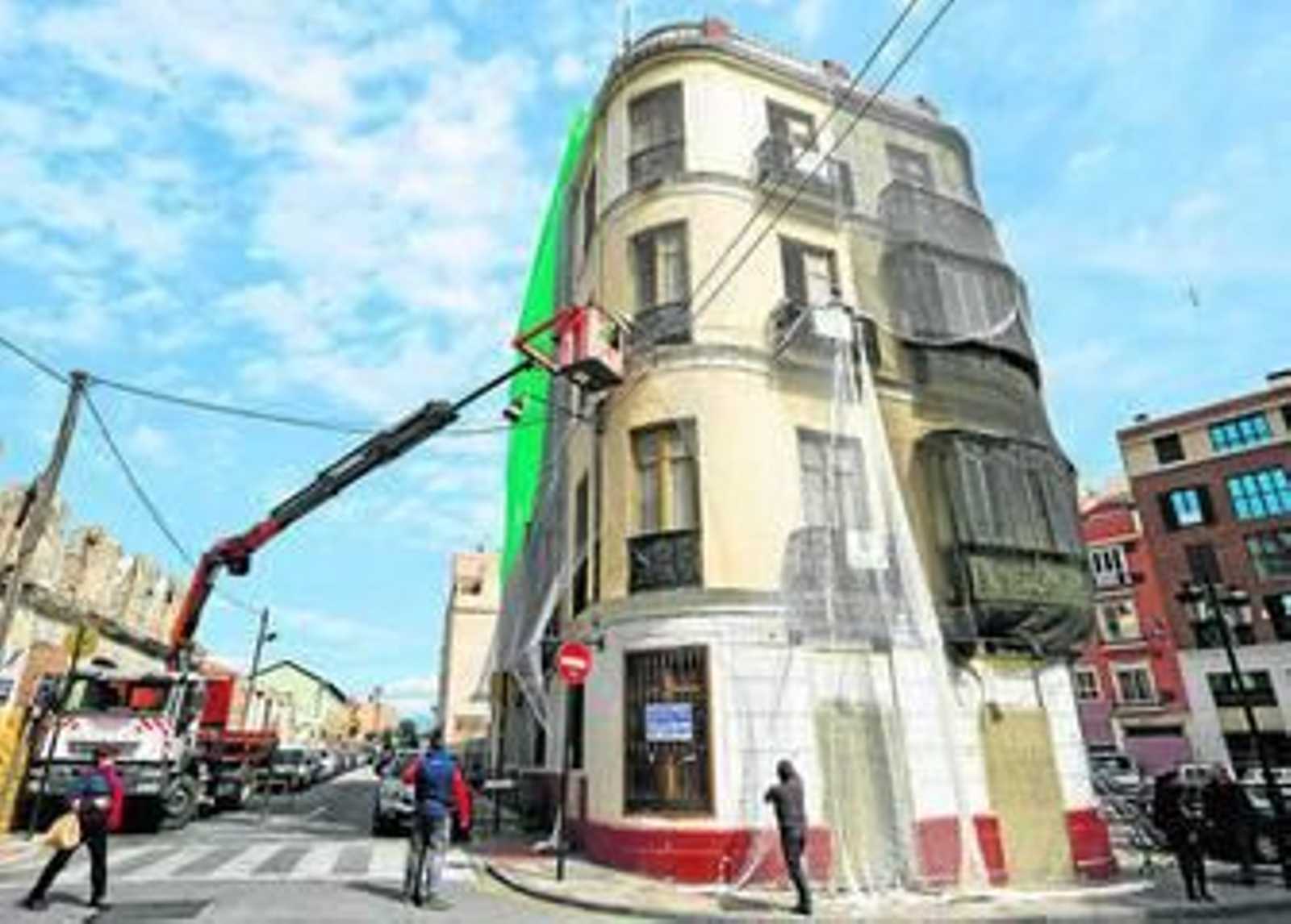 Imagen de archivo del edificio La Mundial.