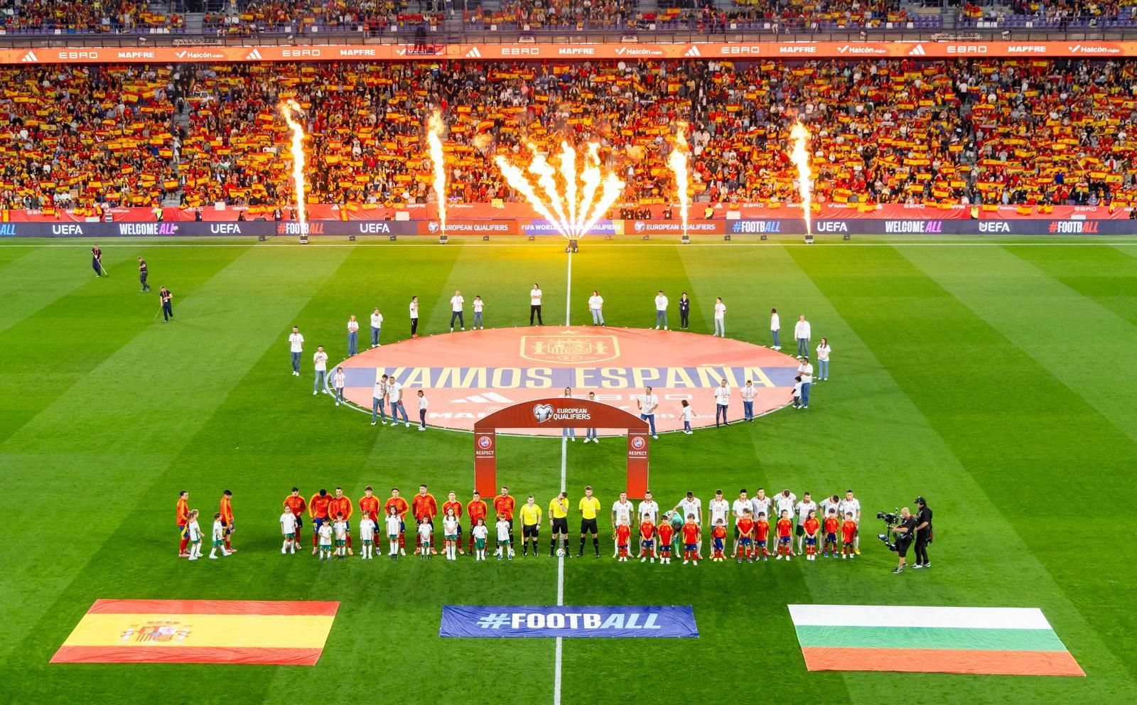 Las mejores fotos del España-Bulgaria