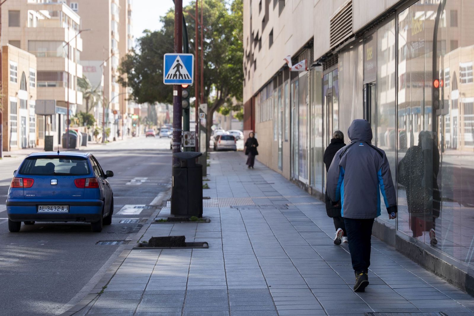 La Borrasca Leonardo se ensaña con Almería, en imágenes