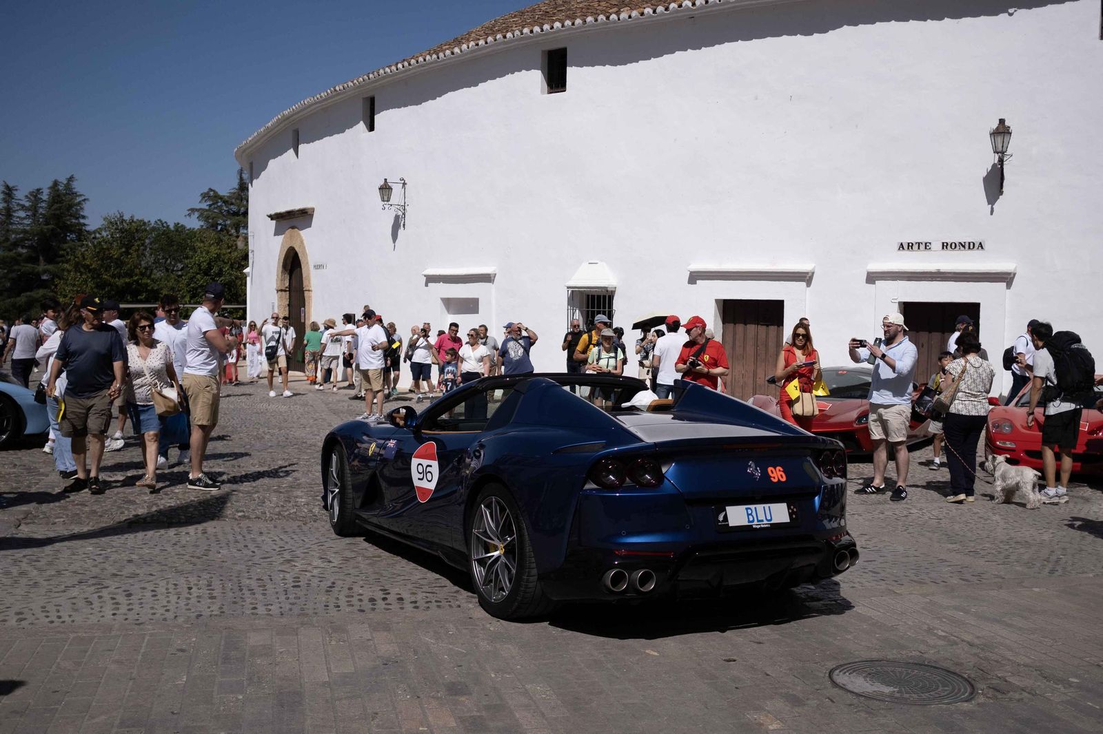 Ronda se llena de ferraris, en imágenes