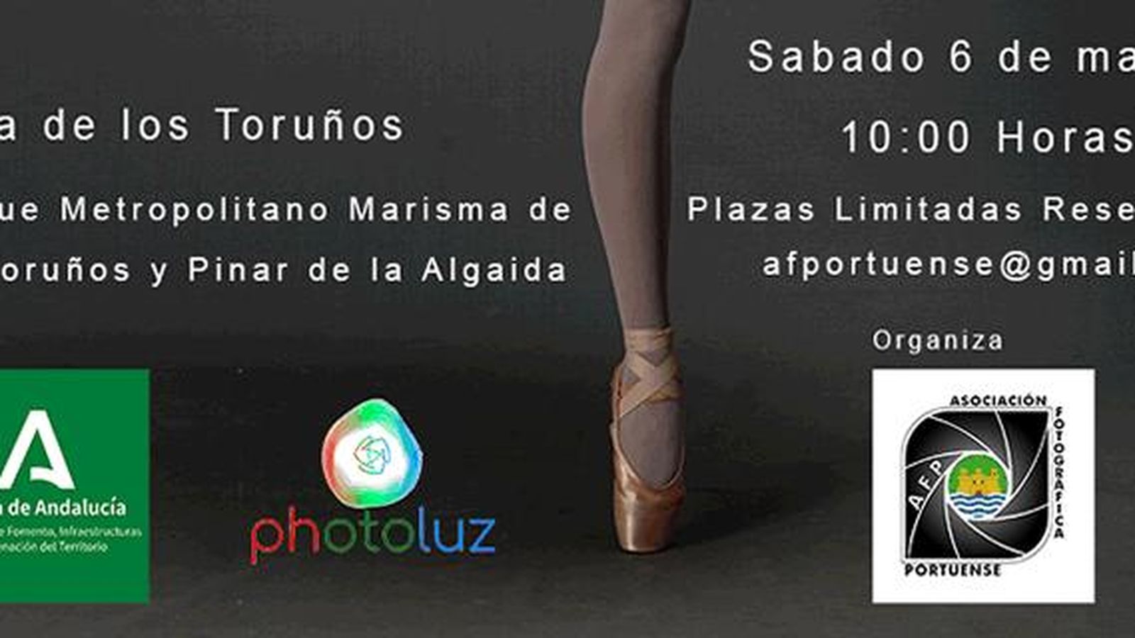 Cartel del taller de fotografía de Paco Rosso.