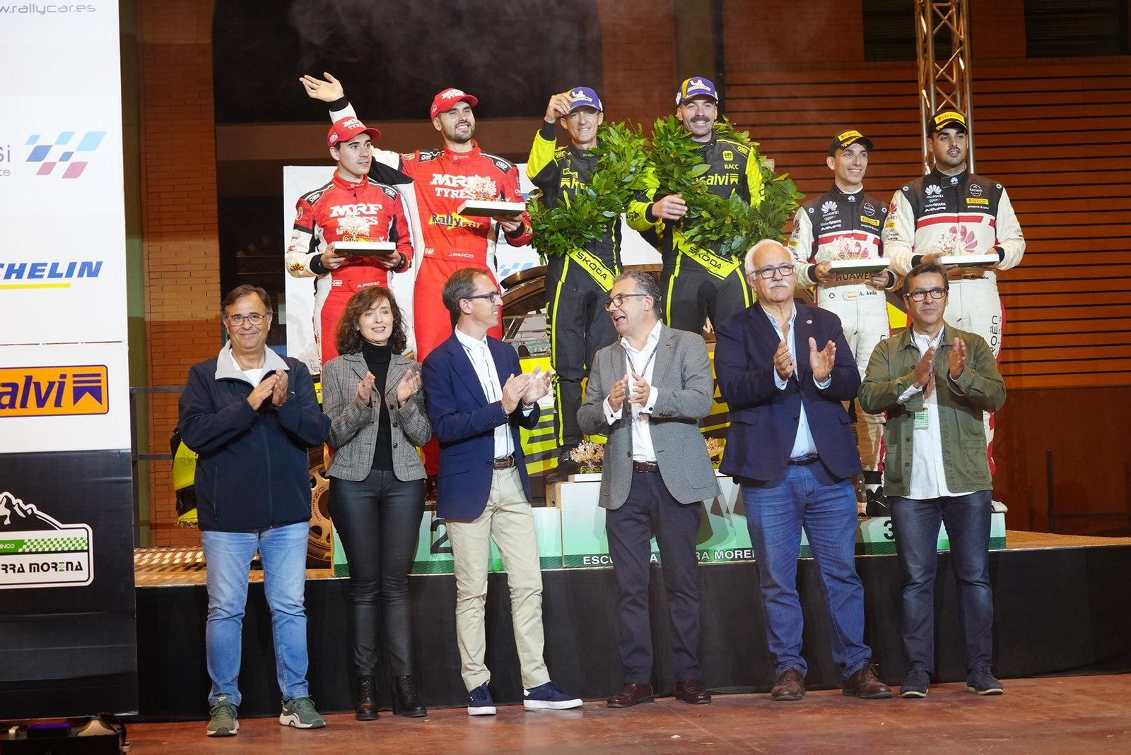 Las mejores imágenes de la entrega de premios del Rallye Ciudad de Pozoblanco
