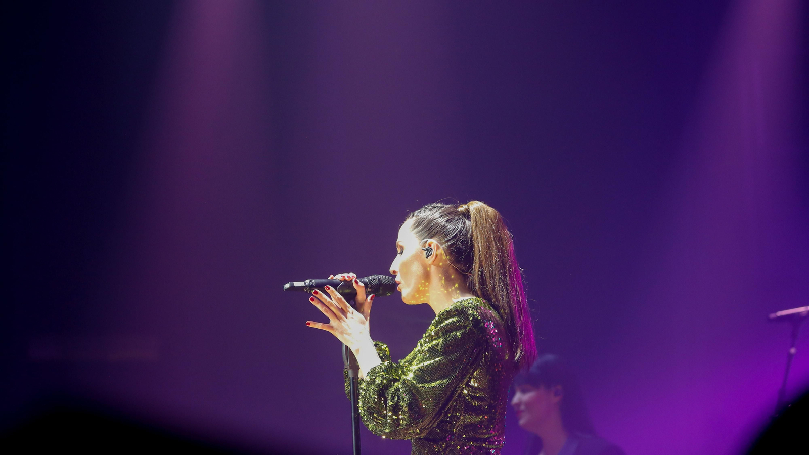 Fotos del concierto de Malú en La Línea