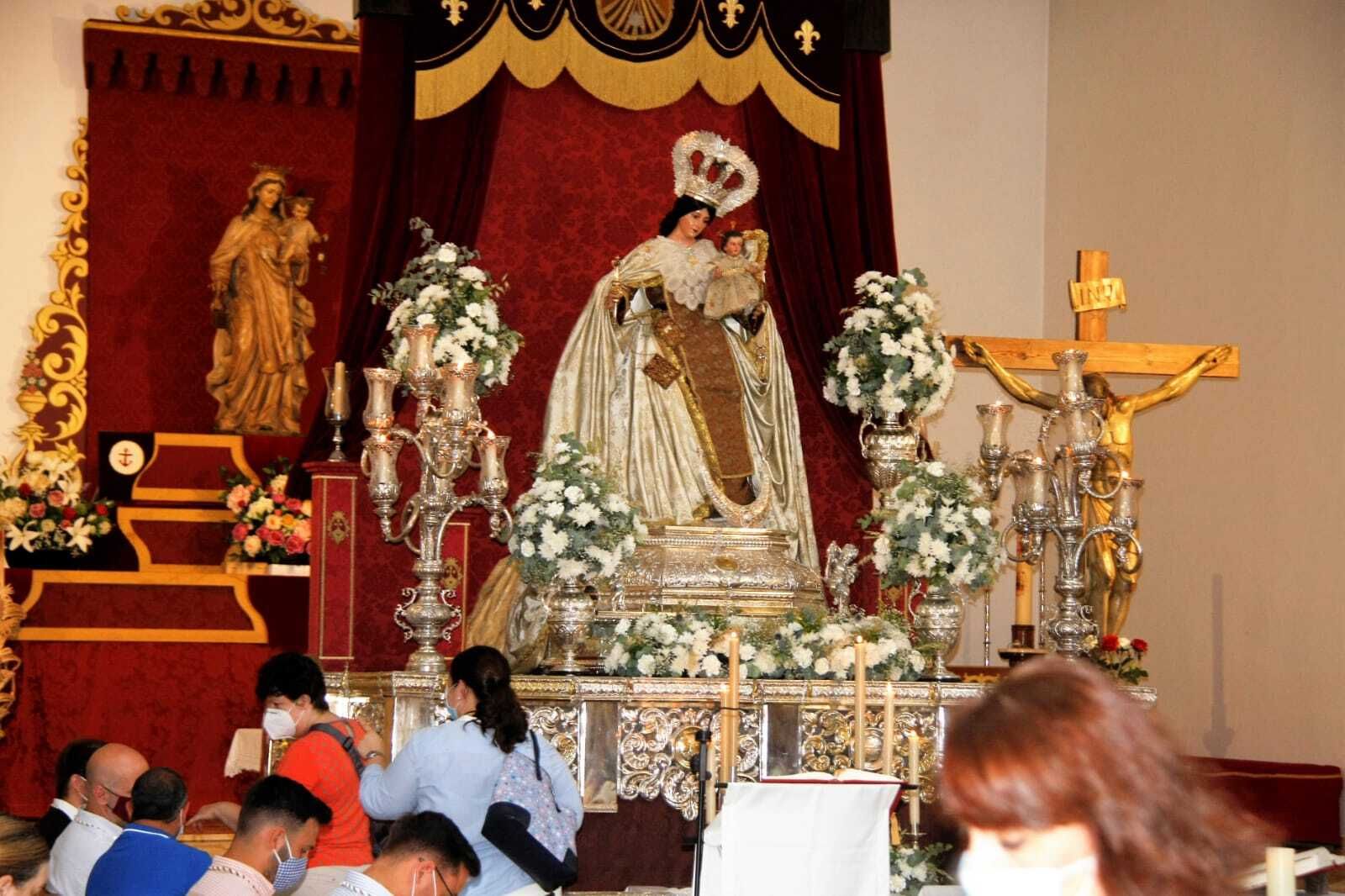 Cultos en honor de la Virgen del Carmen
